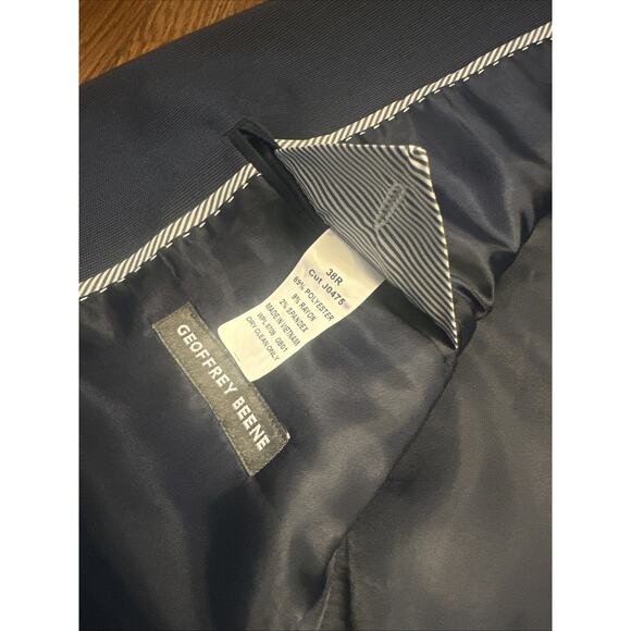 Geoffrey Beene Blazer Blue 38R Pre-Owned - Picture 4 of 12